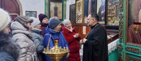 Паломники из Гомеля в нашем храме